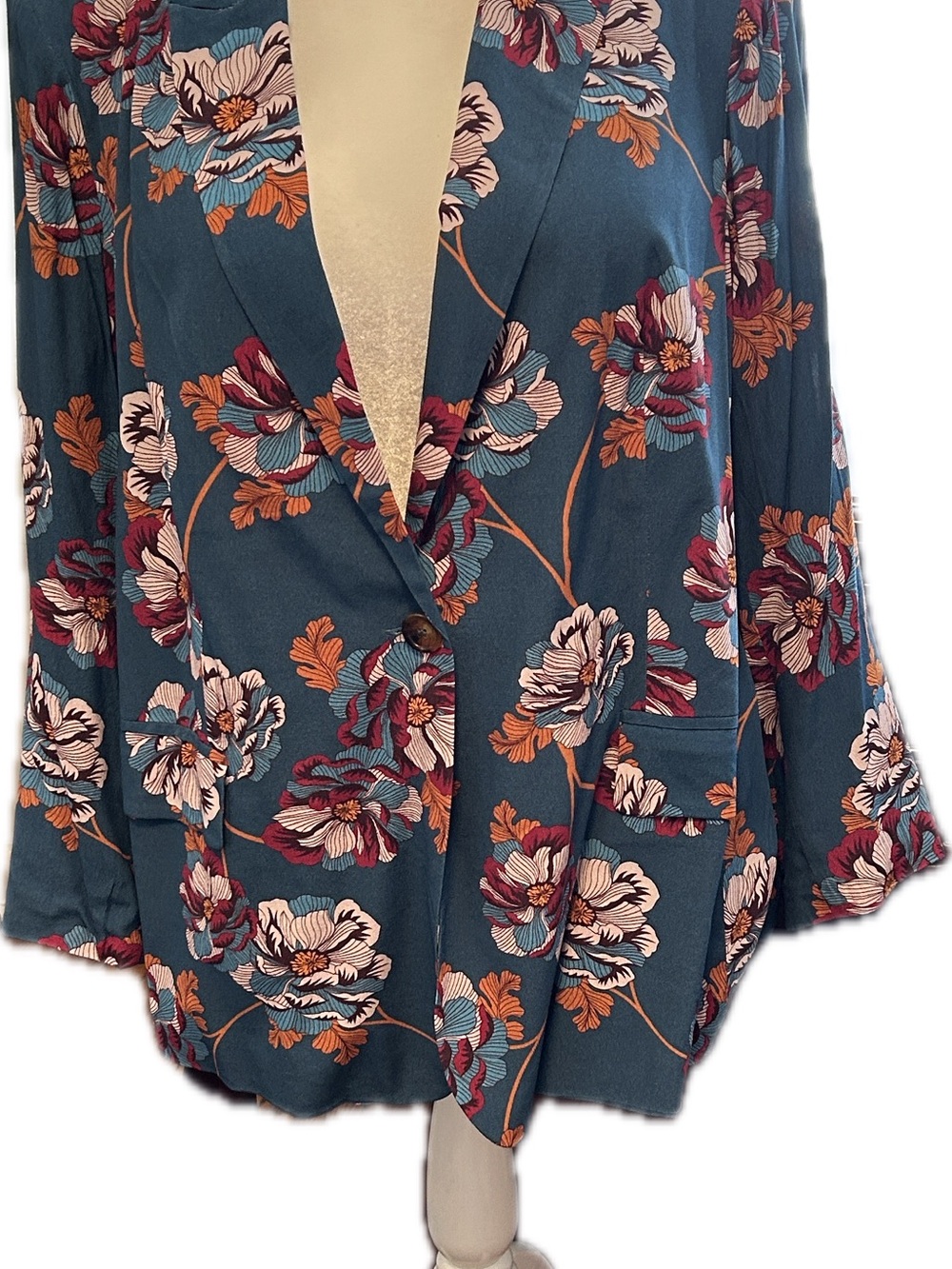 Daniel Rainn Teal Blazer - NWT